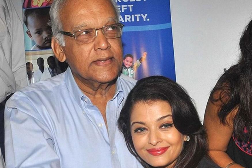 Aishwarya Rai Father Krishnaraj Rai Condolences Photos