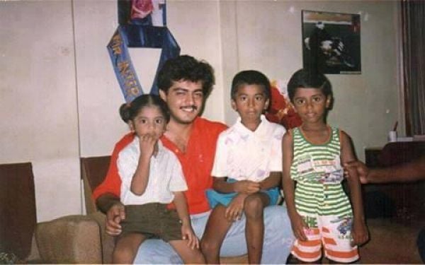 Ajith Kumar Family Unseen Pictures