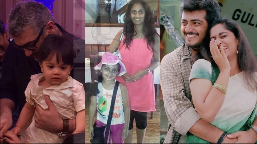 Ajith Kumar Family Unseen Pictures