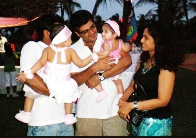 Ajith Kumar Family Unseen Pictures