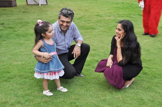 Ajith Kumar Family Unseen Pictures