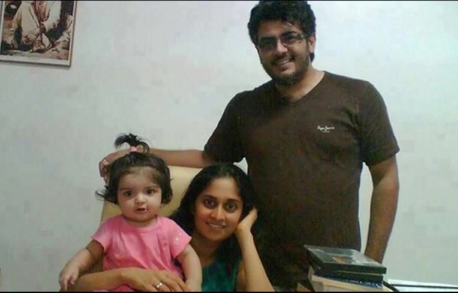 Ajith Kumar Family Unseen Pictures