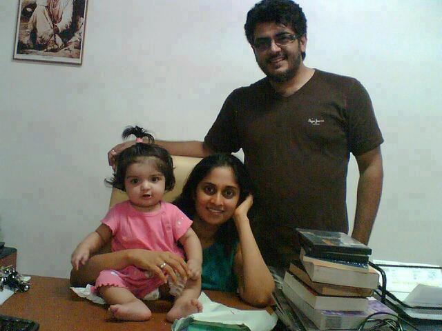 Ajith Shalini Daughter Anoushka & Son Aadvik Unseen Photos