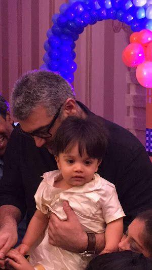 Ajith Shalini Daughter Anoushka & Son Aadvik Unseen Photos