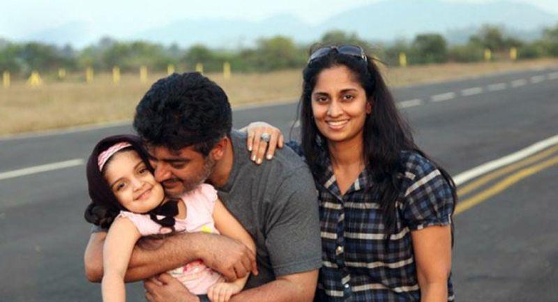 Ajith Shalini Daughter Anoushka & Son Aadvik Unseen Photos