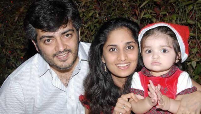 Ajith Shalini Daughter Anoushka & Son Aadvik Unseen Photos