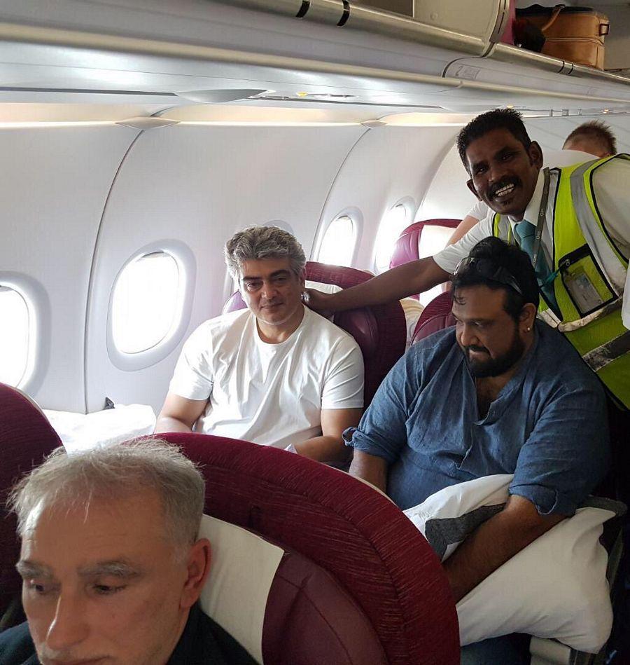 Ajith's Vivegam Movie Latest Working Stills & Posters