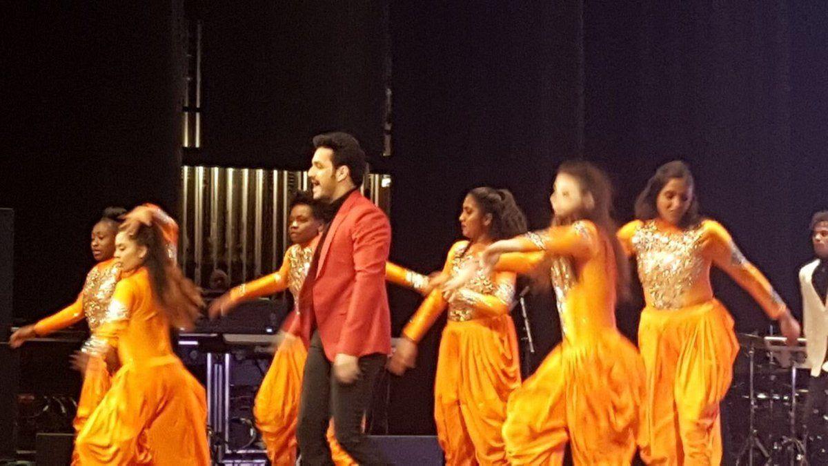 Akhil Akkineni from Hello USA Tour Photos