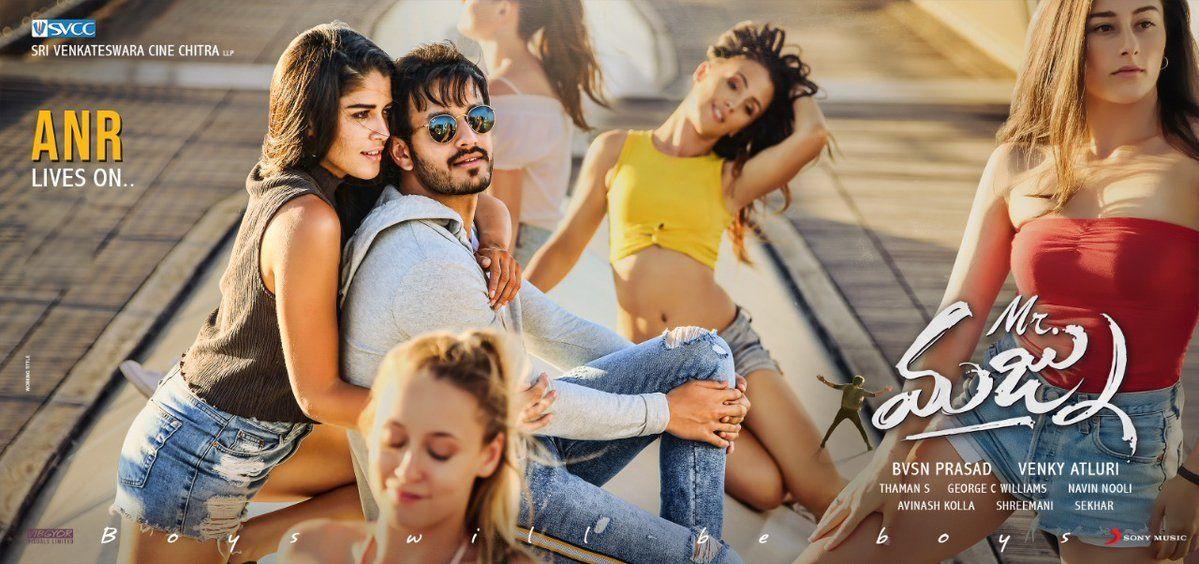 Akhil Mr. Majnu Movie First Look Posters & Stills