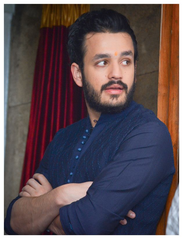 Akhil New Movie Launch Photos