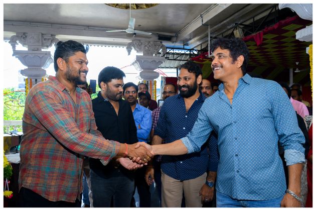 Akhil New Movie Launch Photos