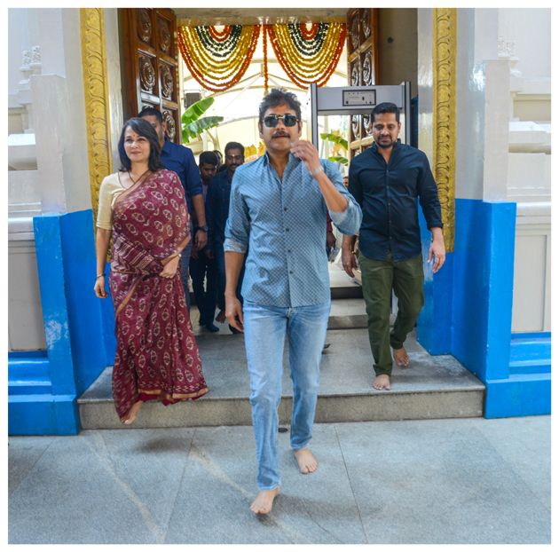 Akhil New Movie Launch Photos