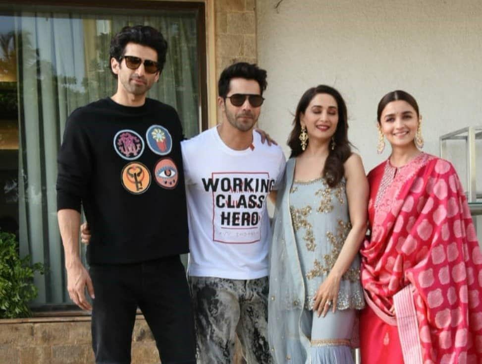 Alia And Many at Kalank Promotions