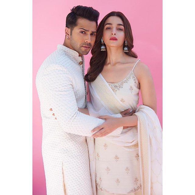 Alia and Crew at kalank promotions