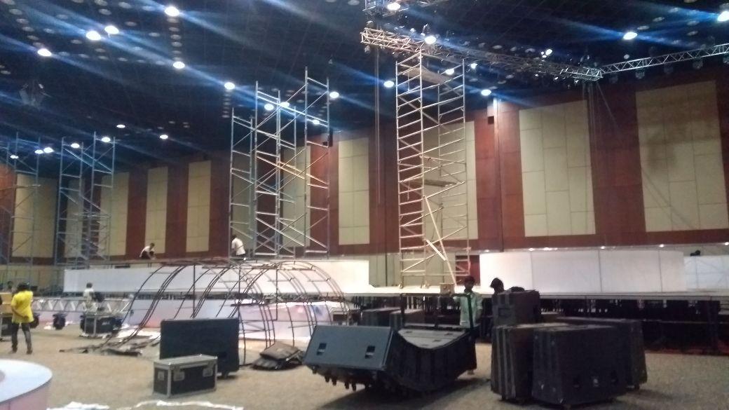 All Set For Agnyathavaasi Movie Audio Function