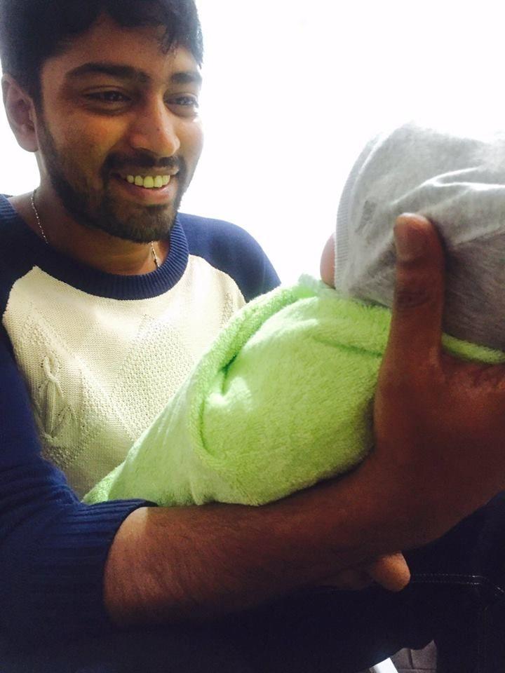 Allari Naresh became a father of a Baby Girl