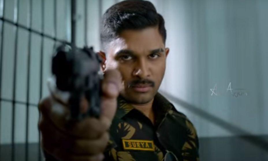 Allu Arjun Latest Stills & Posters From Naa Peru Surya