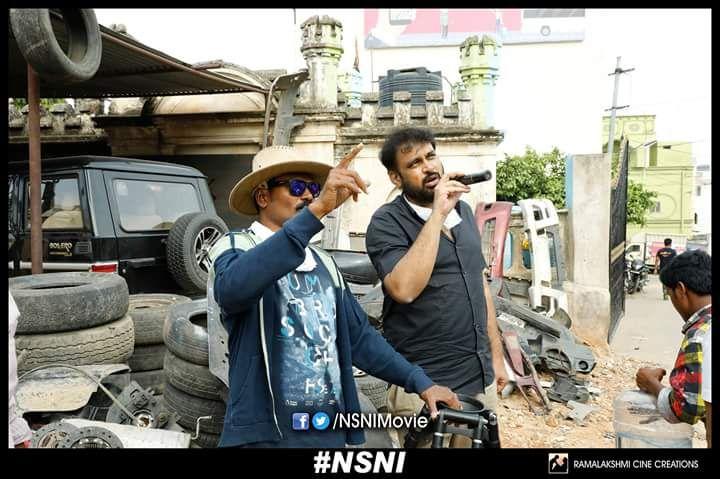 Allu Arjun Leaked Stills from the sets of Naa Peru Surya