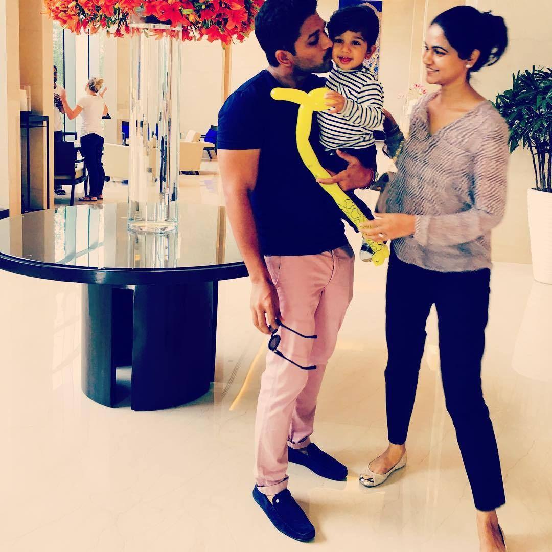 B'day Special: Allu Arjun Son Allu Ayaan Rare & Unseen Photos Collection!