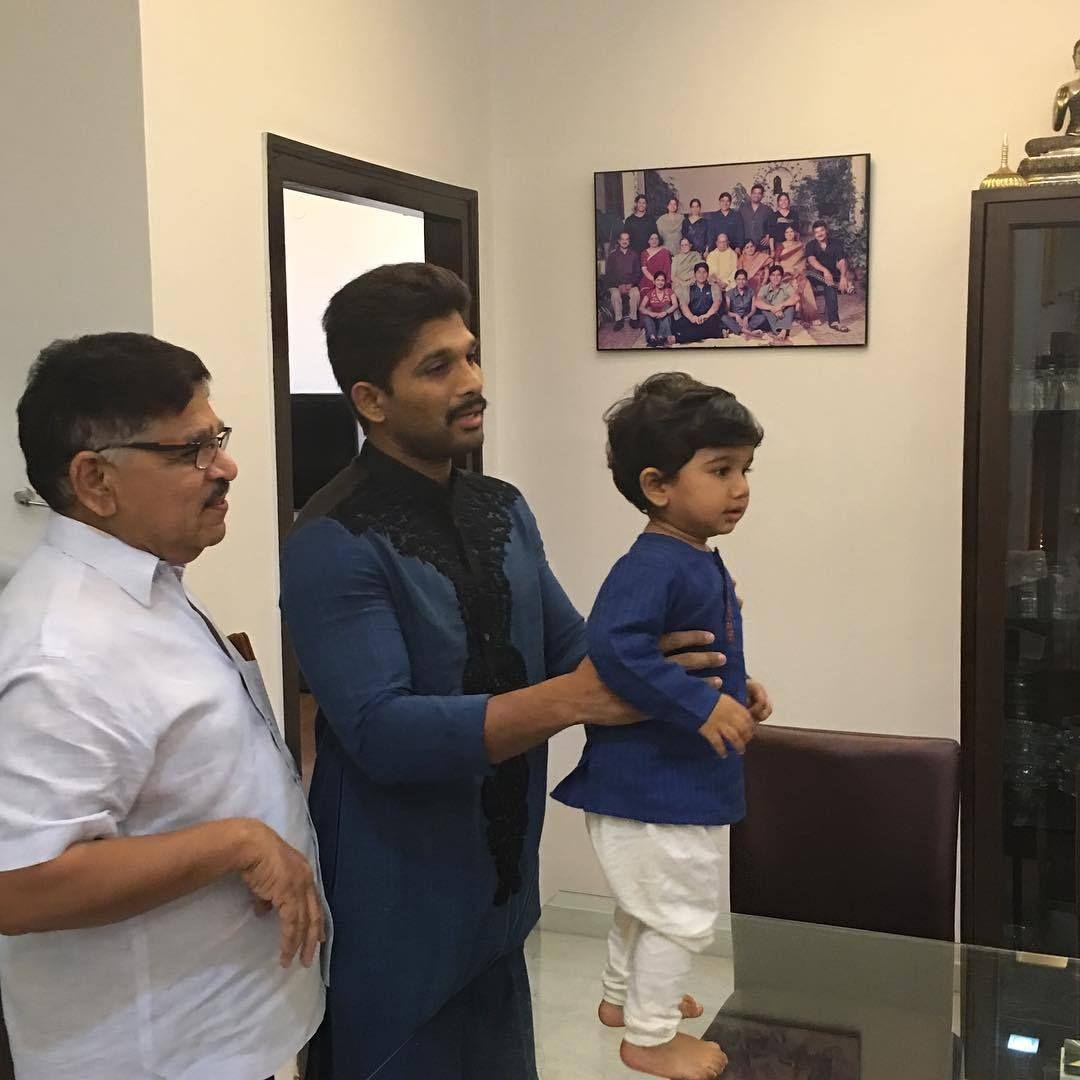 B'day Special: Allu Arjun Son Allu Ayaan Rare & Unseen Photos Collection!