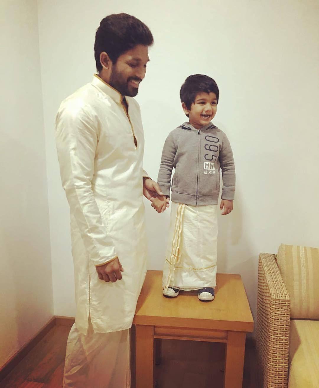 B'day Special: Allu Arjun Son Allu Ayaan Rare & Unseen Photos Collection!