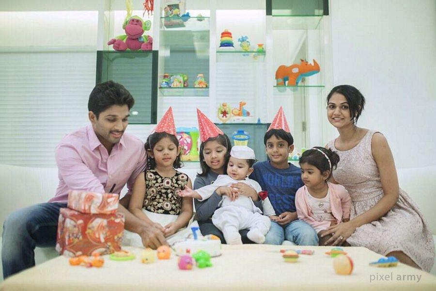 Allu Arjun Son Allu Ayaan Rare Personal Family Photos