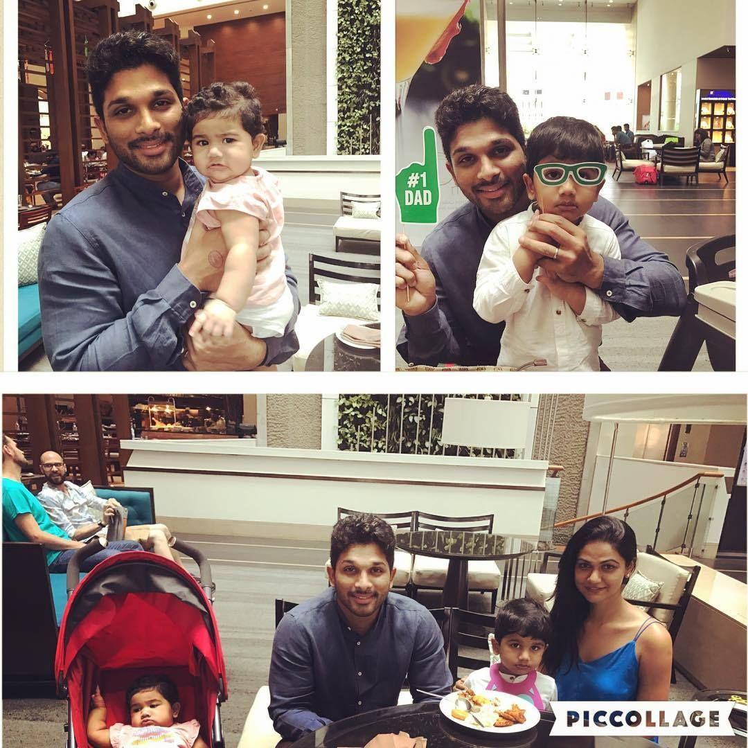 Allu Arjun daughter Allu Arha Unseen Photoshoot Stills