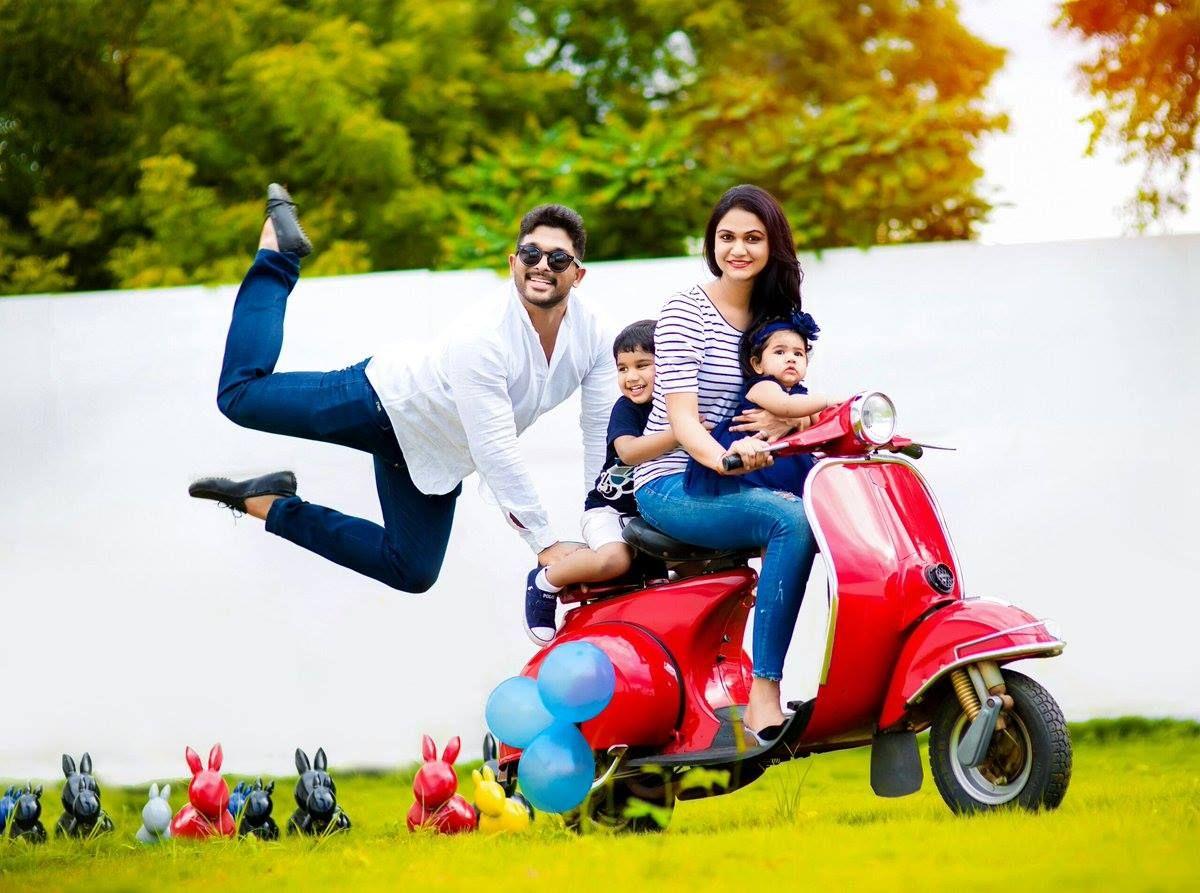 Allu Arjun's Little one Allu Arha Cute Hd Unseen Photos