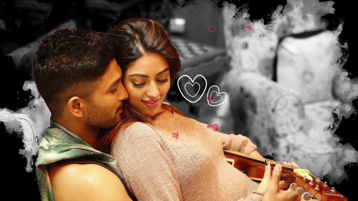 Allu Arjun working stills right from the sets of Naa Peru Surya