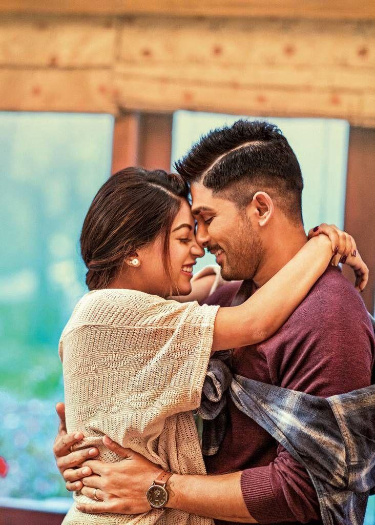 Allu Arjun working stills right from the sets of Naa Peru Surya