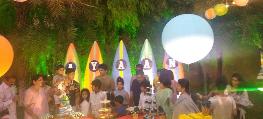 Allu Family Celebrates Allu Ayaan's Birthday Photos