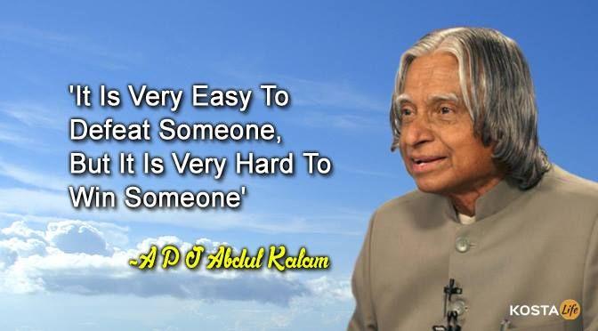 Amazing Quotes By A P J Abdul Kalam