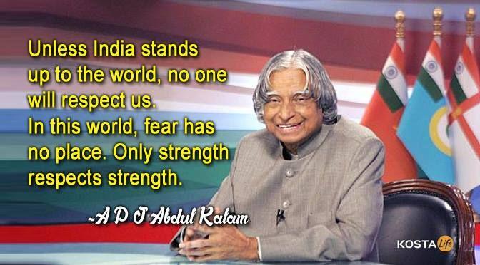 Amazing Quotes By A P J Abdul Kalam