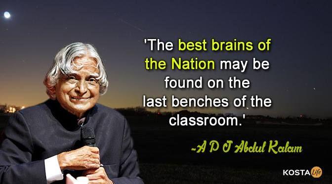 Amazing Quotes By A P J Abdul Kalam