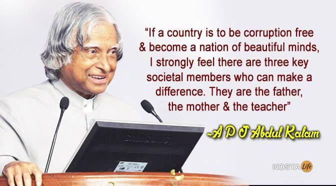 Amazing Quotes By A P J Abdul Kalam