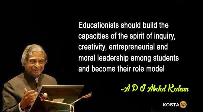 Amazing Quotes By A P J Abdul Kalam