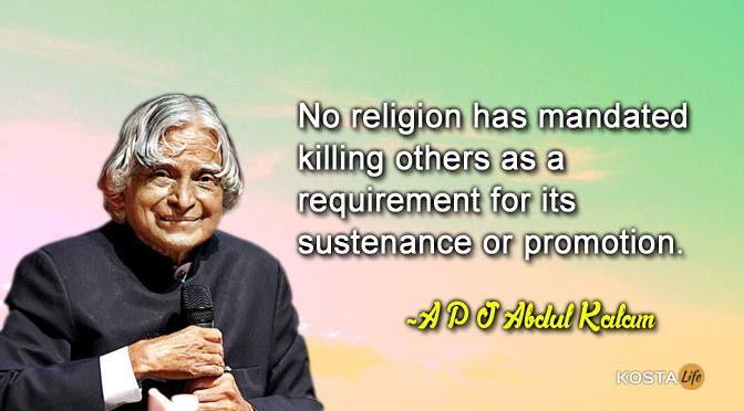 Amazing Quotes By A P J Abdul Kalam