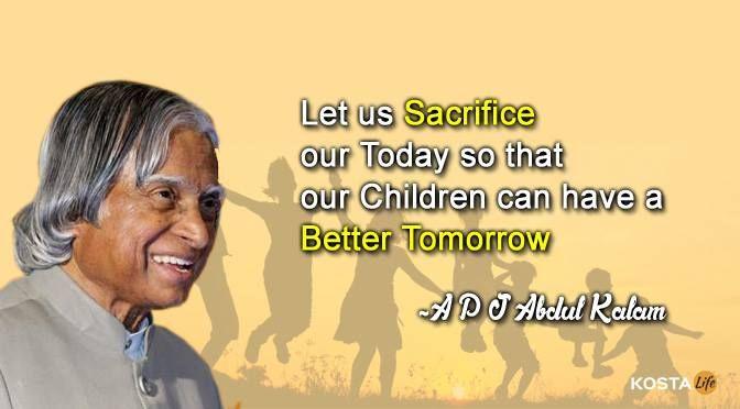 Amazing Quotes By A P J Abdul Kalam