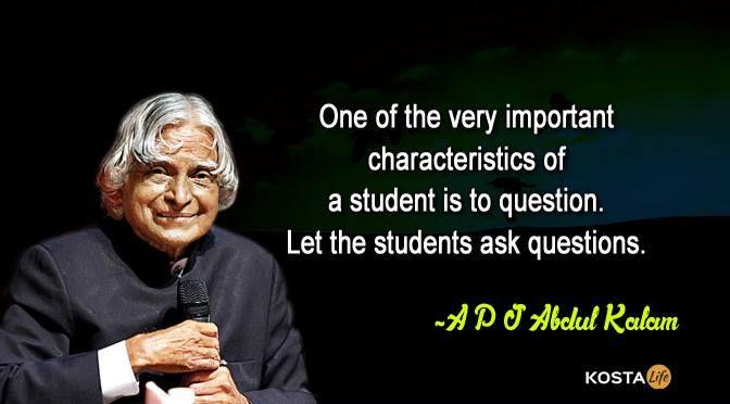 Amazing Quotes By A P J Abdul Kalam