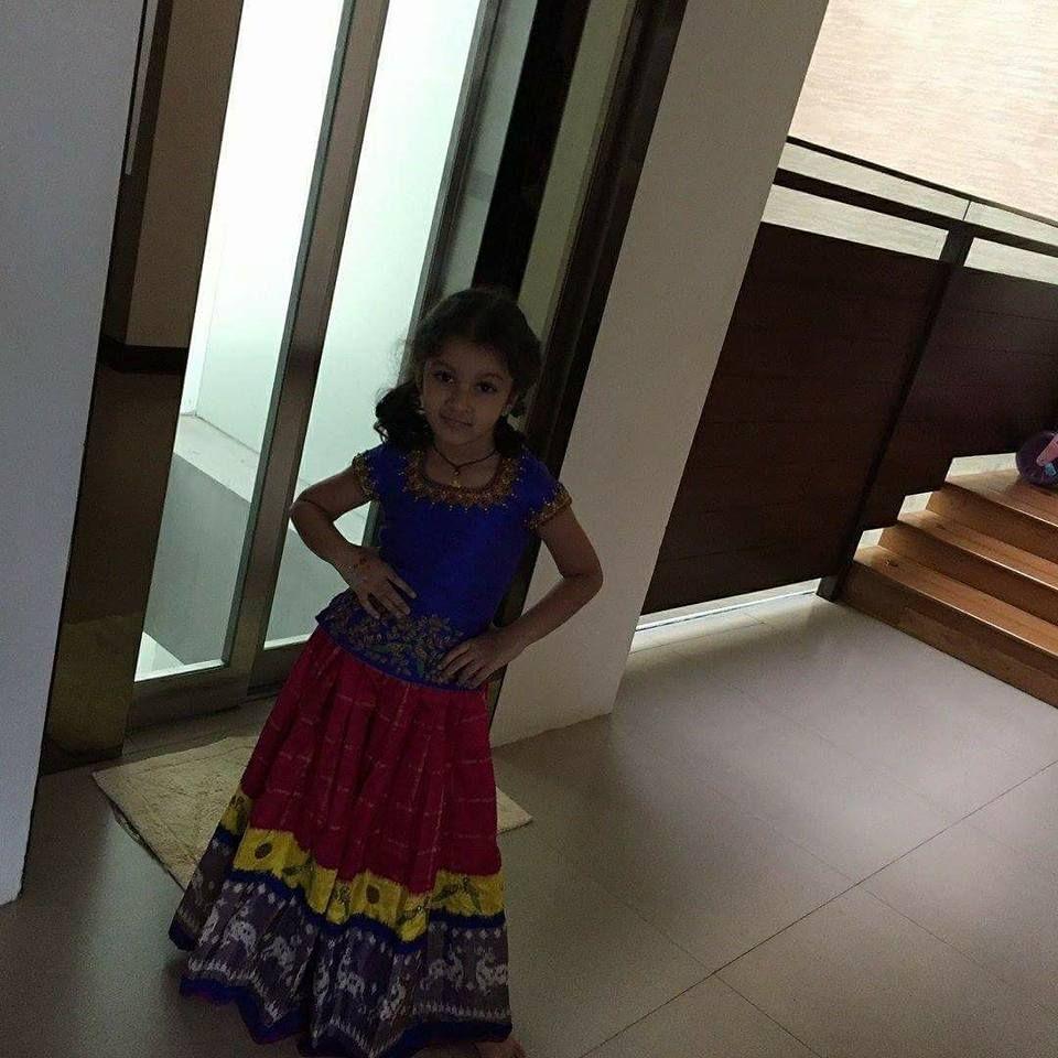 An adorable clicks of Mahesh's daughter Sithara