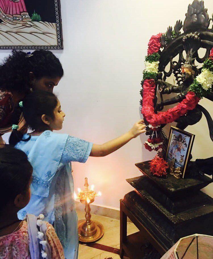 An adorable clicks of Mahesh's daughter Sithara