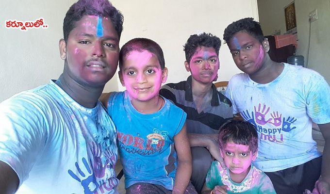 Andhra Pradesh Holi 2018 Celebrations Photos