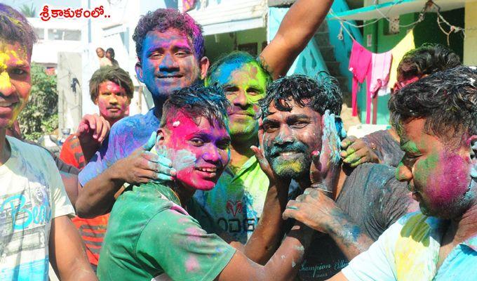Andhra Pradesh Holi 2018 Celebrations Photos