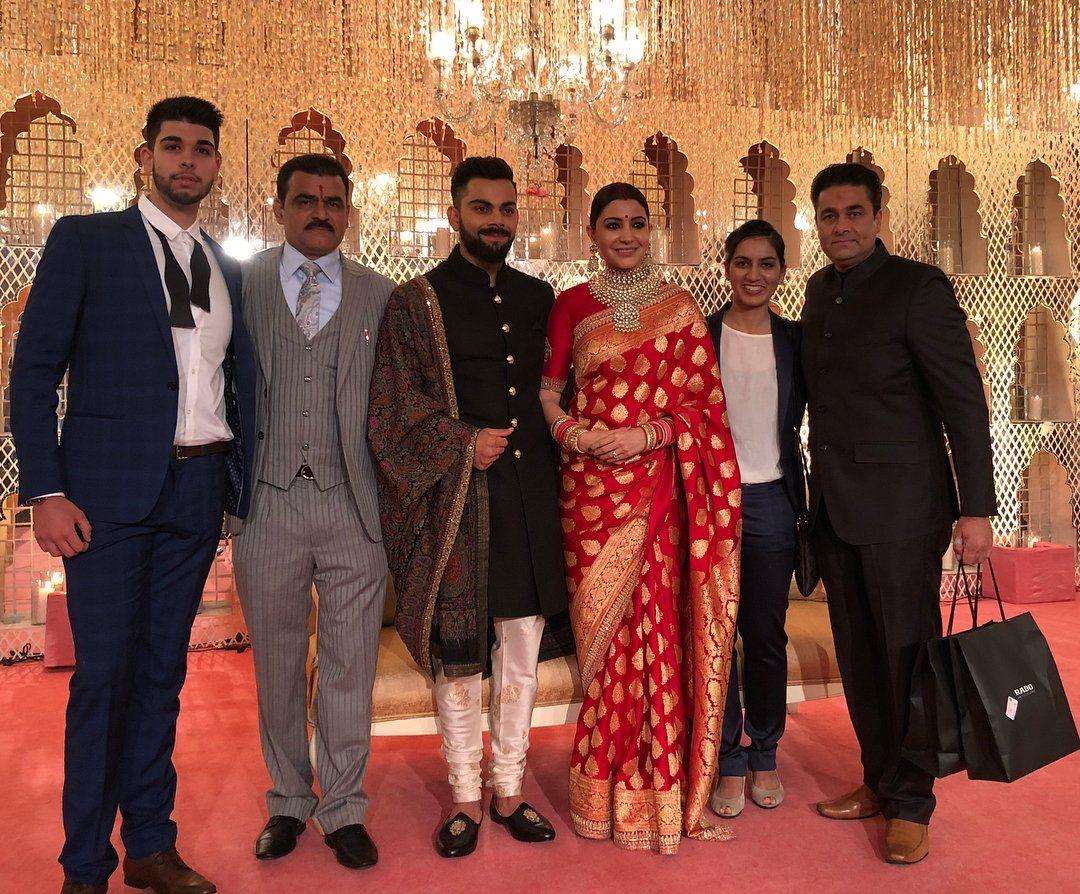 Anushka Sharma & Virat Kohli Wedding Reception Photos