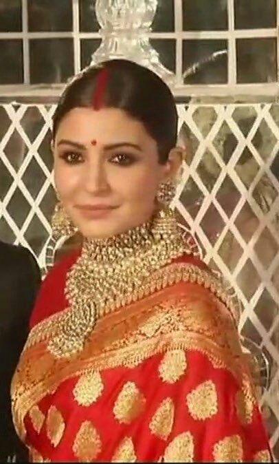 Anushka Sharma & Virat Kohli Wedding Reception Photos