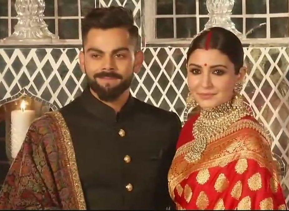 Anushka Sharma & Virat Kohli Wedding Reception Photos