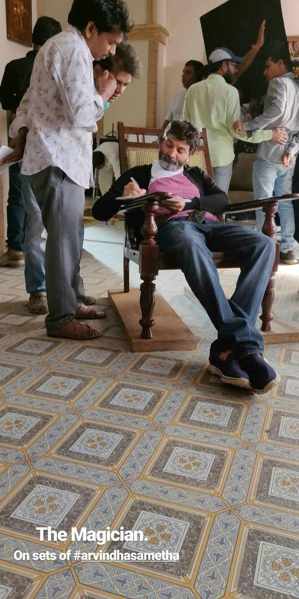 Aravinda Sametha Movie Shooting Location Photos Leaked