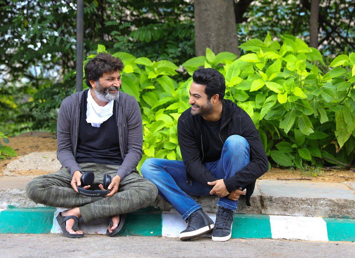 Aravindha Sametha Latest Working Stills!!