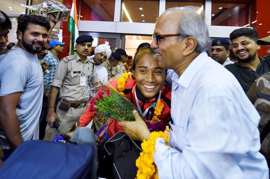 Asian Games 2018: Indian Players Arrive Home to a Grand Welcome