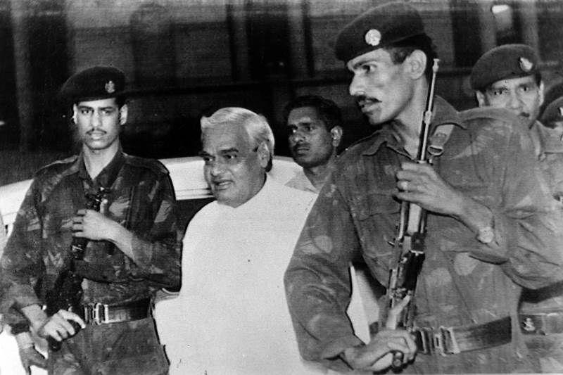 Atal Bihari Vajpayee Very Old Black & White Photos